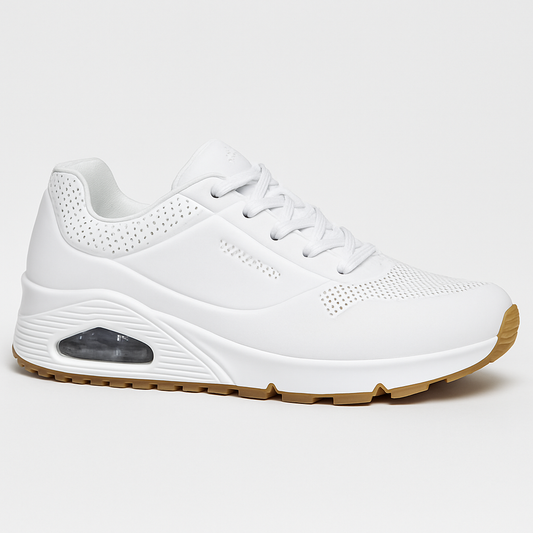 Skechers Uno Stand on Air Women's Classic Cushioned Comfort Sneaker White