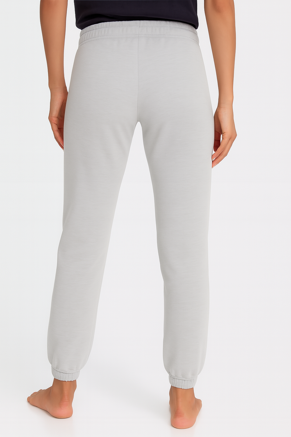 Light & Shade Women's Soft Touch Jogger Sweatpants with Cuffs