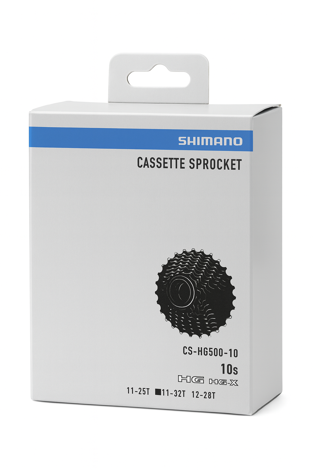 shimano Road Bike Cassette Gear Set, Precision Steel Cogs