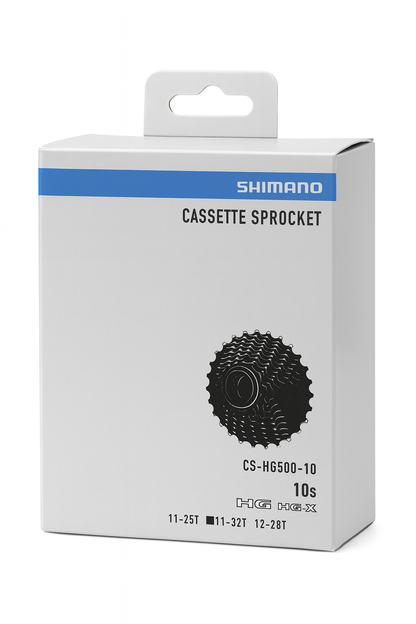 shimano Road Bike Cassette Gear Set, Precision Steel Cogs