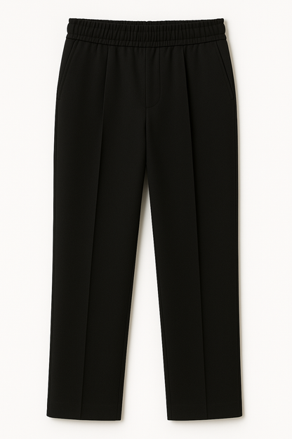 Bershka Men's Modern Wide-Leg Trousers: Comfortable, Stylish, Relaxed Fit Pants