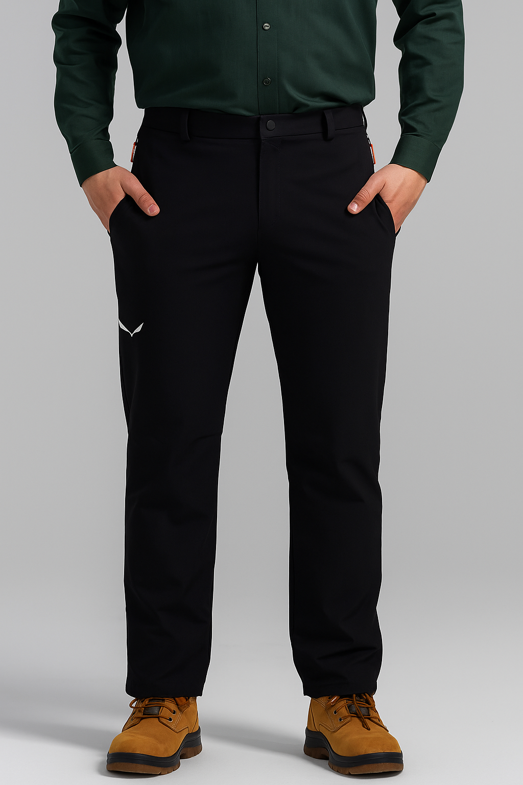 Salewa Puez Talveno Durastretch Men's Hiking Pant Black Out