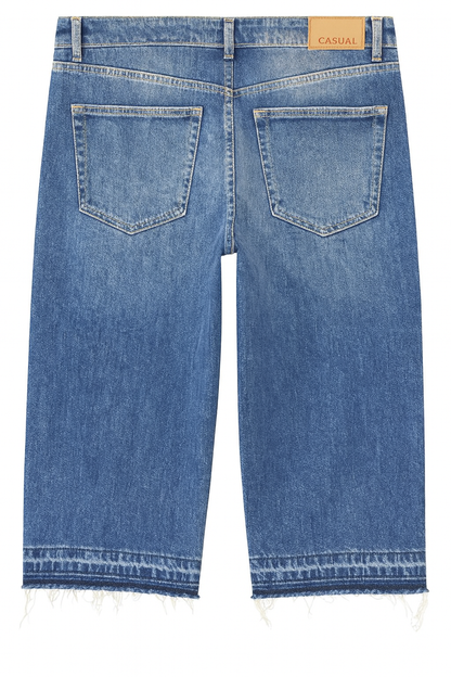 Comma Mom Fit Blue Denim Jeans