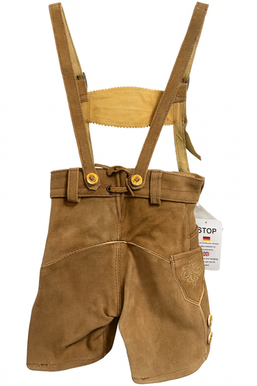 PAULGOS Traditional Kids Leather Lederhosen