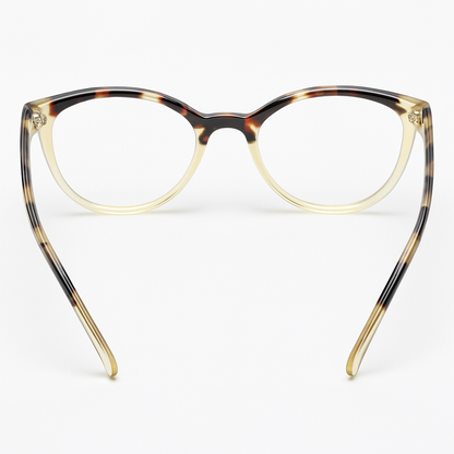 FEISEDY Crystal Cat Eye Blue Light Blocking Reading Glasses