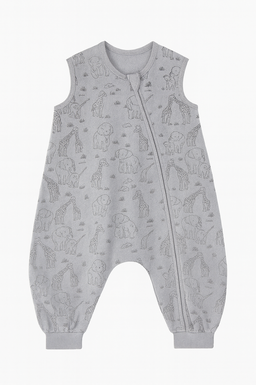 Soft 0.5 Tog Unnivoll Cotton Baby Sleeping Bag with Feet