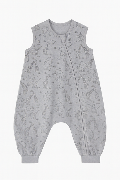 Soft 0.5 Tog Unnivoll Cotton Baby Sleeping Bag with Feet