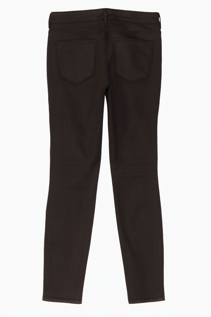 Massimo Dutti Women's Black Skinny Casual Trousers