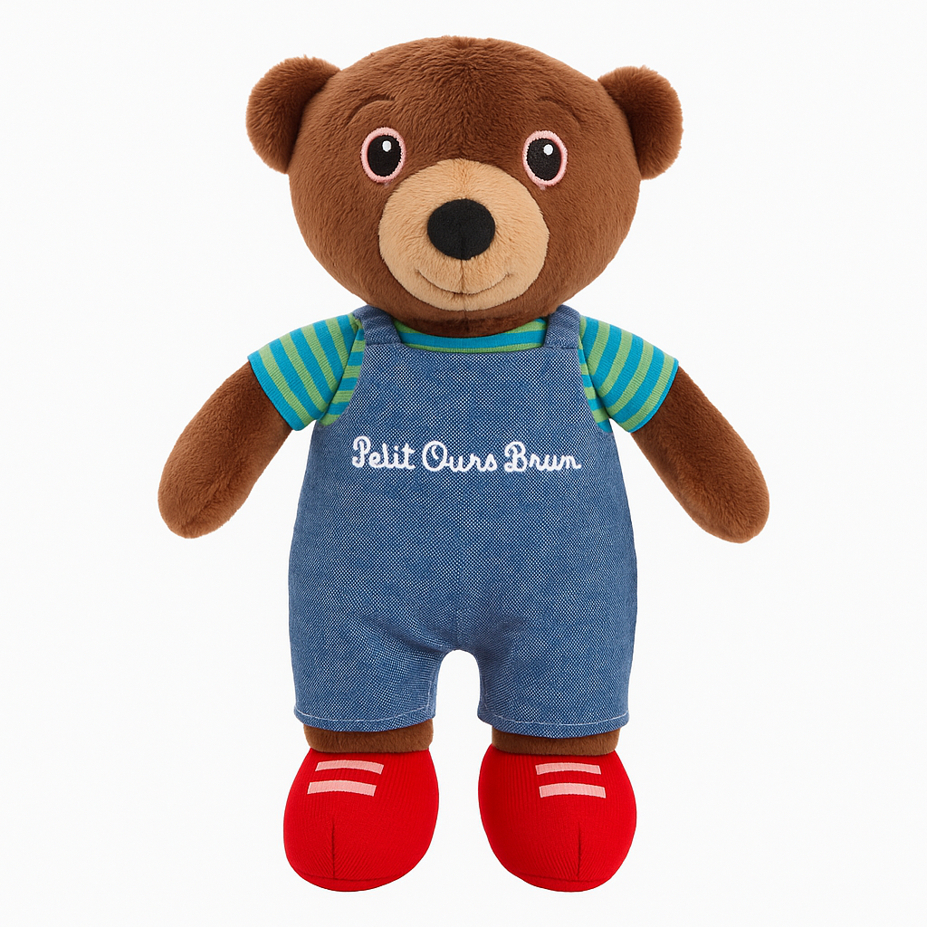 Jemini Little Brown Bear Plush Toy – Soft 32‑cm Cuddly Companion