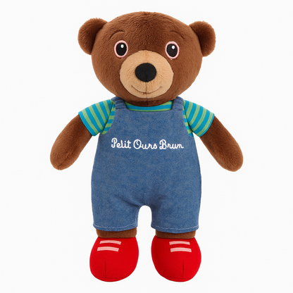 Jemini Little Brown Bear Plush Toy – Soft 32‑cm Cuddly Companion