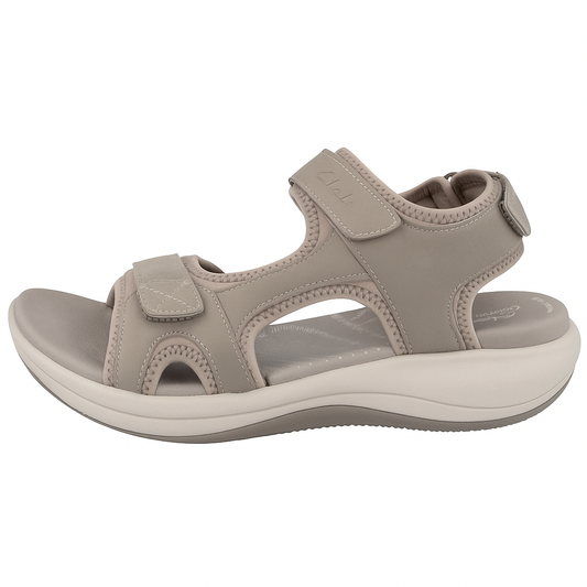 Clarks Mixed Mira Bay Black Unisex Slip-On Sandal
