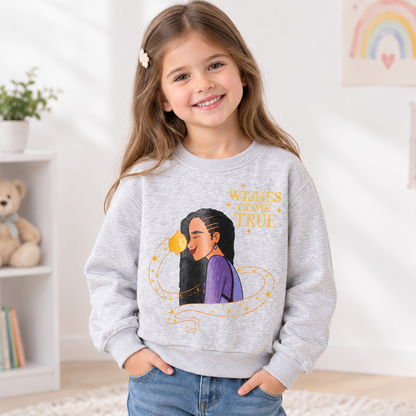 Disney Girls Fleece-Lined Sweatshirt
