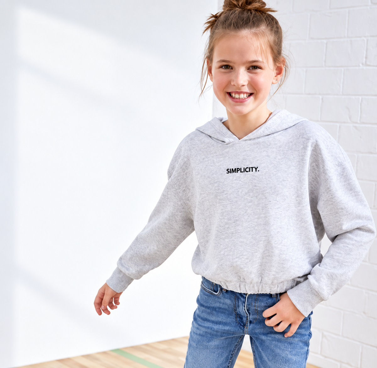 Pepperts! Girls' Hooded Sweatshirt