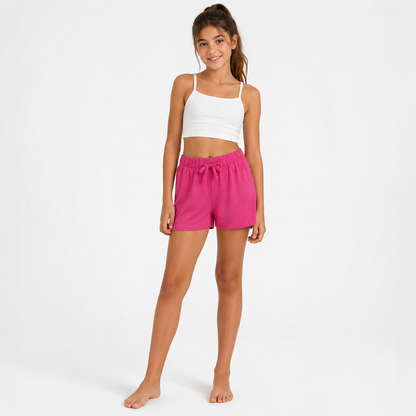 Pepperts Girls' Cotton Shorts