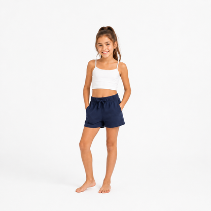 Pepperts Girls' Cotton Shorts