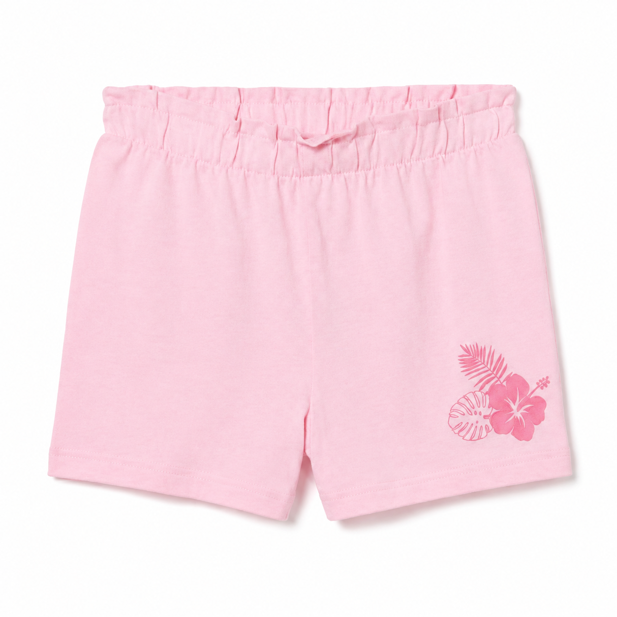 Lupilu Girls' Floral Cotton Shorts