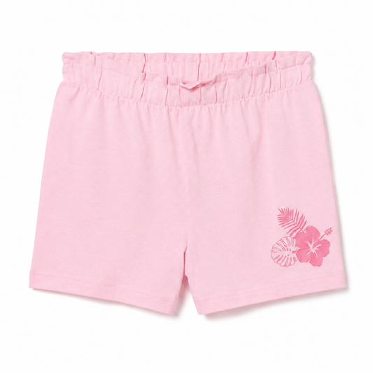 Lupilu Girls' Floral Cotton Shorts