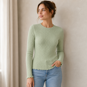 Esmara Women's Fitted Long Sleeve Blouse