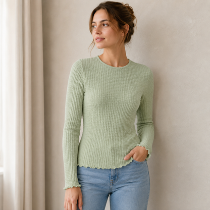 Esmara Women's Fitted Long Sleeve Blouse