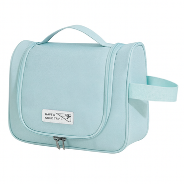 Unisex Large Travel Wash Kit Cosmetic Bag with Dry/Wet Compartments