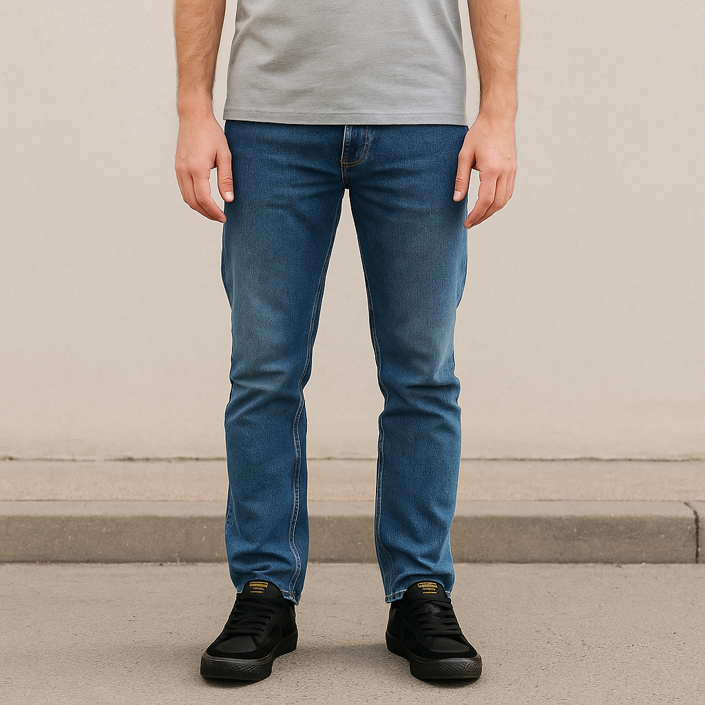 Jack & Jones JFWMorden PU Combo Men's Anthracite Sneaker.