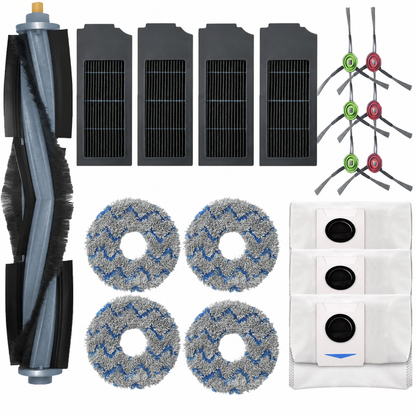 Vacuum Cleaner Accessories for Compatible Models Ecovacs DEEBOT X1 OMNI, X1 /x1 turbo/x1 plus 18 Pcs