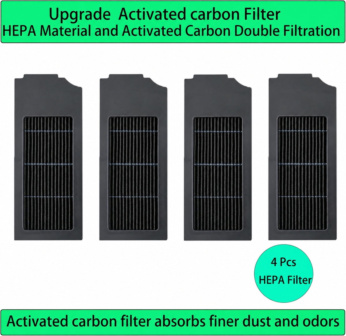 Vacuum Cleaner Accessories for Compatible Models Ecovacs DEEBOT X1 OMNI, X1 /x1 turbo/x1 plus 18 Pcs