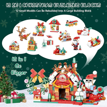 Christmas Sleight Advent Calendar Building Blocks Set – 24 Days