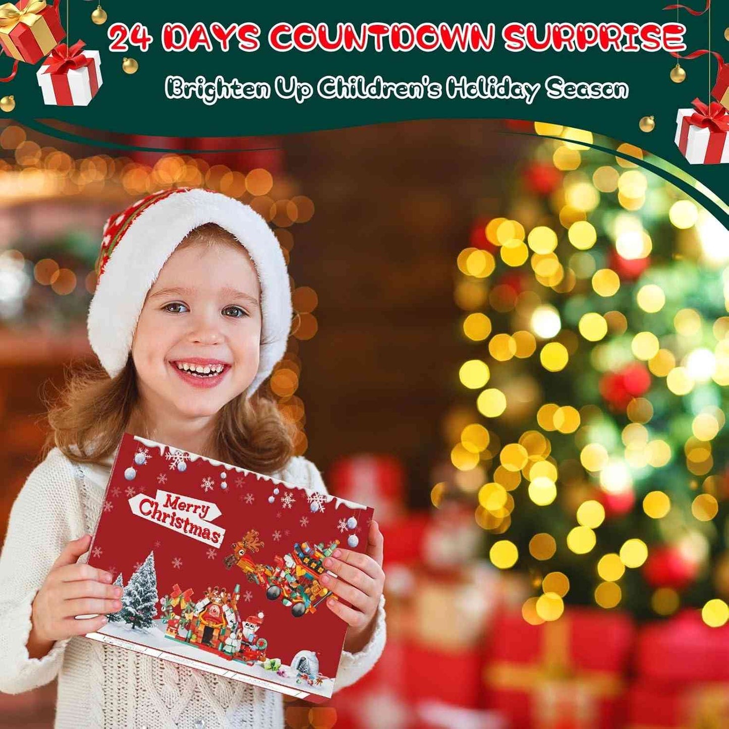 Christmas Sleight Advent Calendar Building Blocks Set – 24 Days