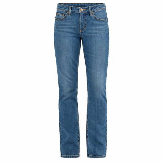 Lee Women's Legendary Mid Rise Straight Leg Jean