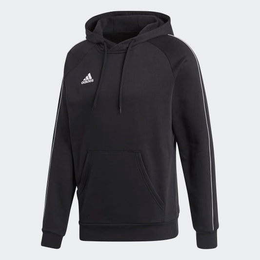 Adidas Core 18 Men's Lightweight Football Hoodie Black