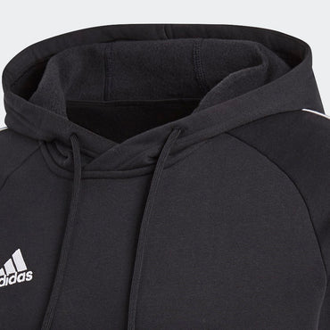 Adidas Core 18 Men's Lightweight Football Hoodie Black