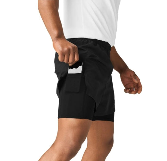 Crivit Men's Functional Sports Shorts Black L (52/54)