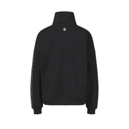 Women's HeiQ Mint Zip-Up Sports Sweatshirt Black L (44/46)
