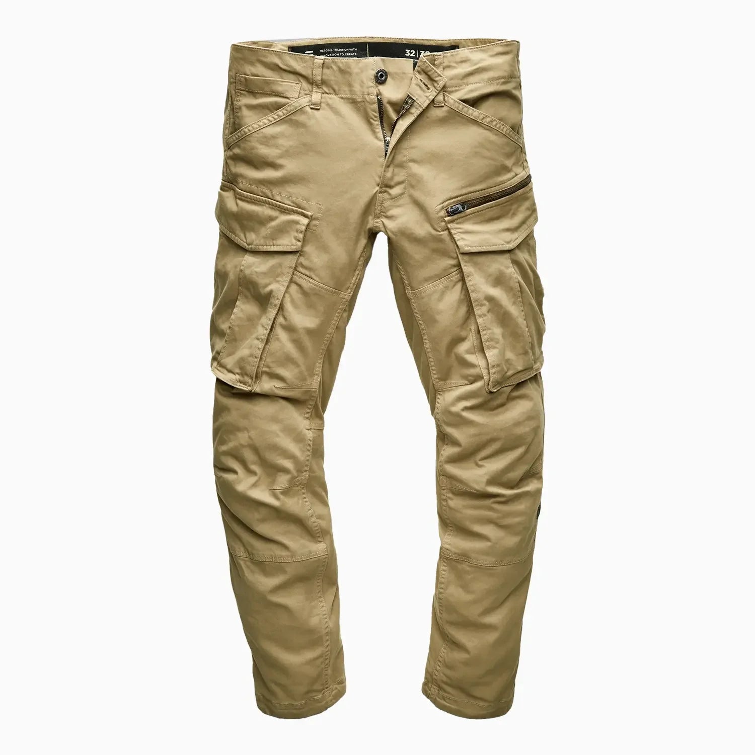 G-Star Raw Men's Rovic Zip 3D Tapered Cargo Pants Fresh Army Green