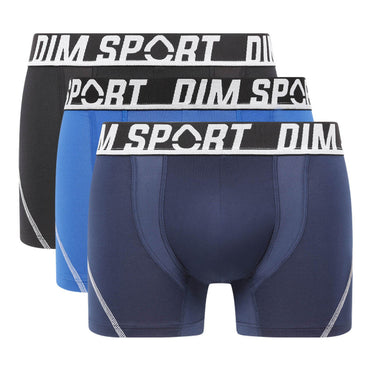Men's DIM Sport Thermal Microfiber Boxer Briefs 3-Pack for Active Performance