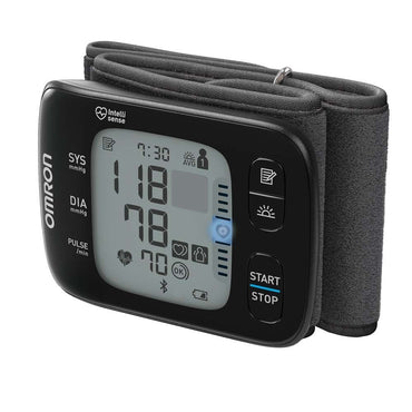 OMRON RS7 Intelli IT Wrist Blood Pressure Monitor for Accurate Home Monitoring