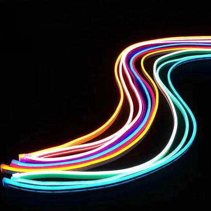 ZBL Lighting 12V RGB LED Neon Strip – IP67 Waterproof Flexible