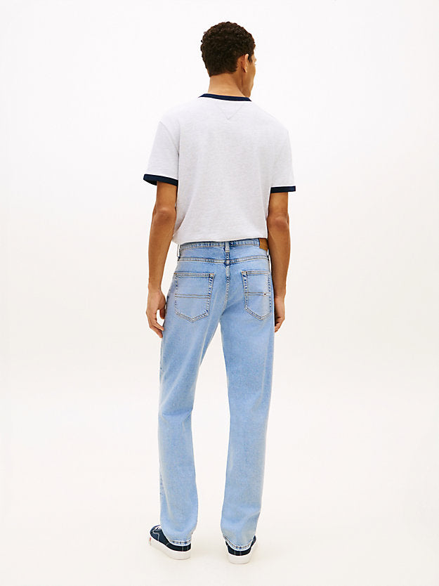 Men's Ryan Faded Slim Straight Leg Jeans - Comfortable Stretch Denim