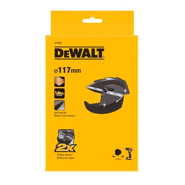 DEWALT EXTREME 117mm Self-Feed Forstner Wood Drill Bit for Hardwood Softwood