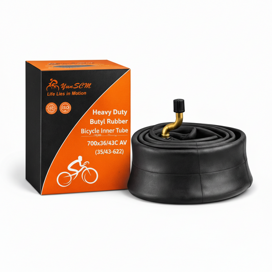 Yun SCM Heavy Duty Bicycle Inner Tube, 20 Inch x 3.5/4.0 Tire Size