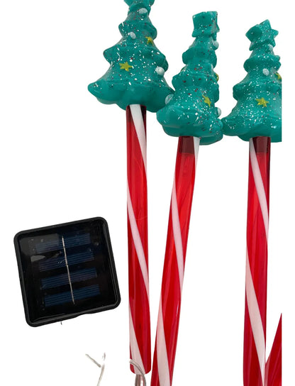 Solar LED Garden Stake Lights Pack of 6