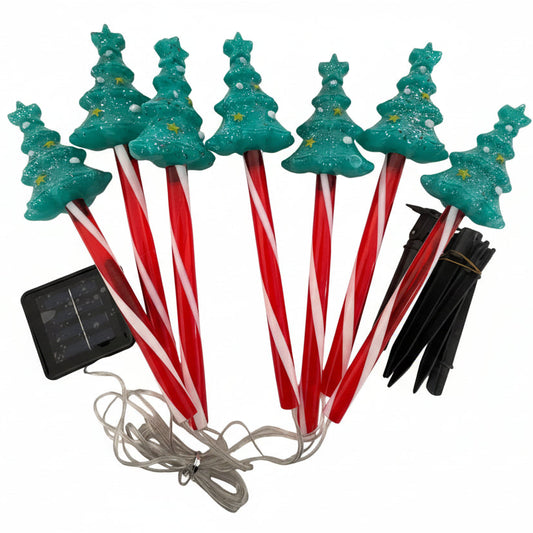 Solar LED Garden Stake Lights Pack of 6