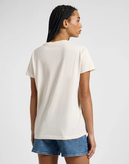 Lee Women's Small Legendary T-Shirt Ecru L