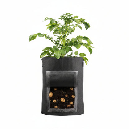 Parkside Fabric Grow Bag 42L Black 35 x 45 cm