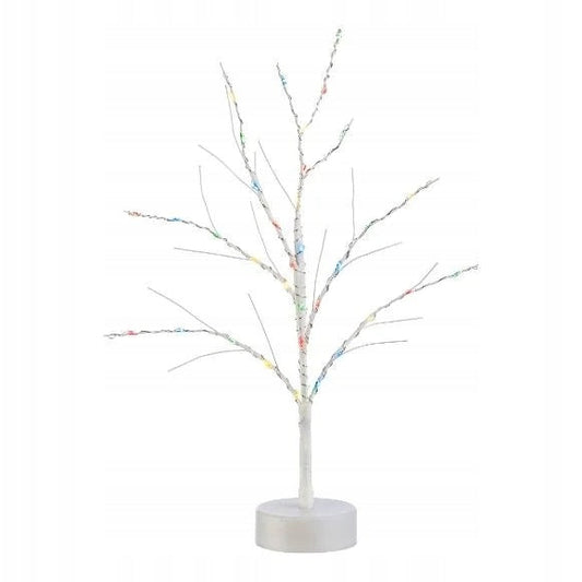 Livarno Home LED Light Tree 36 Colourful Diodes White Timer 45 cm