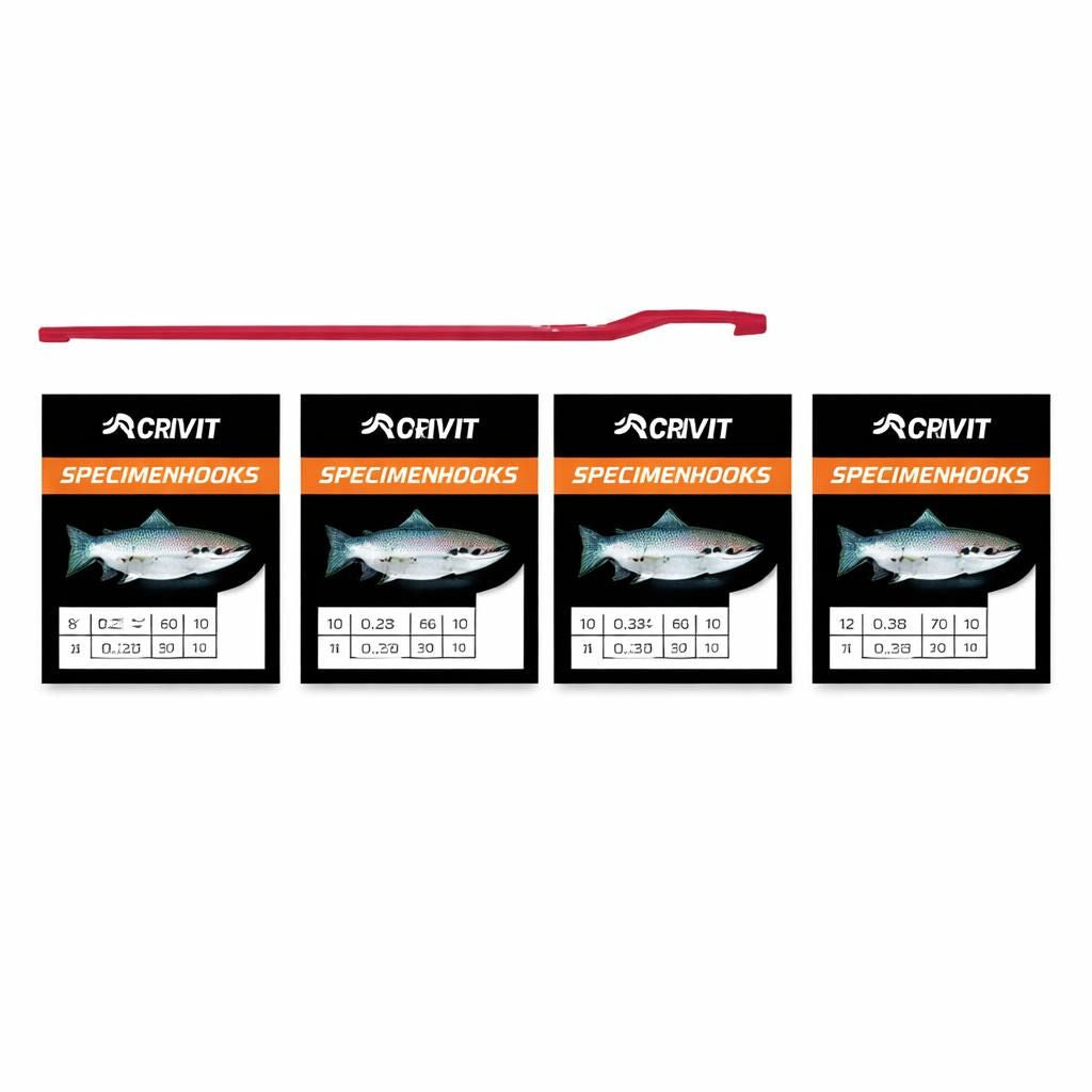 Crivit Trout Hook Leader Set 81-Piece 