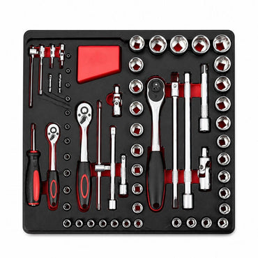 SCHUTZEN 170-Piece tools drawer trolley