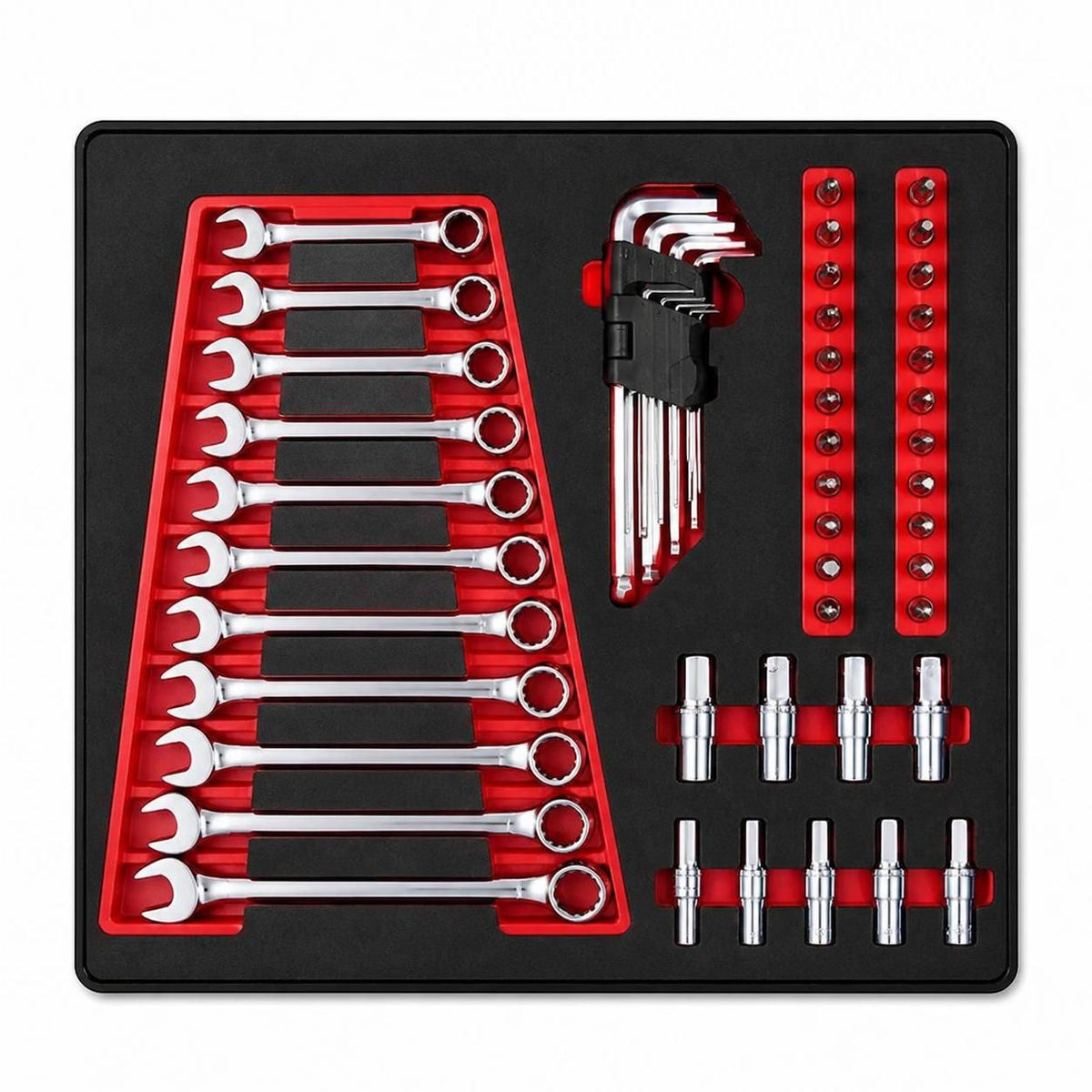 SCHUTZEN 170-Piece tools drawer trolley