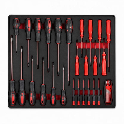 SCHUTZEN 170-Piece tools drawer trolley